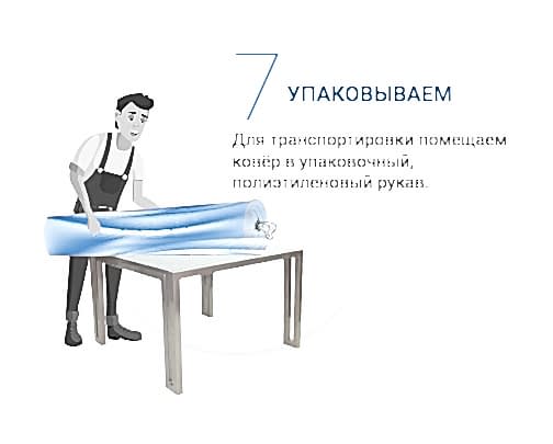 Химчистка ковров в Алматы